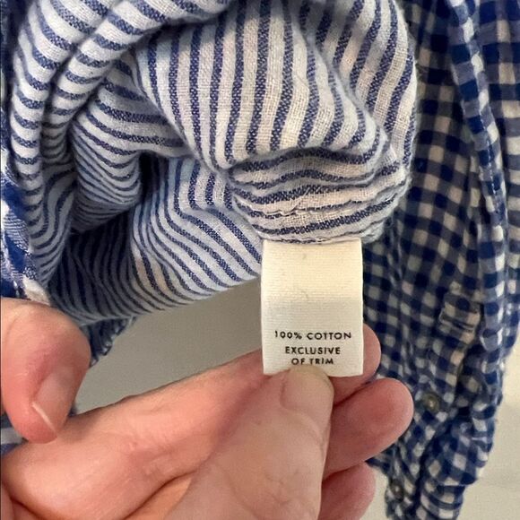 Hollister Gilly Hicks Cotton Button Front Shirt - Picture 4 of 5